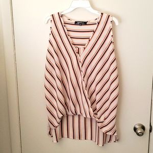NWOT 1x sweet rain sleeveless blouse